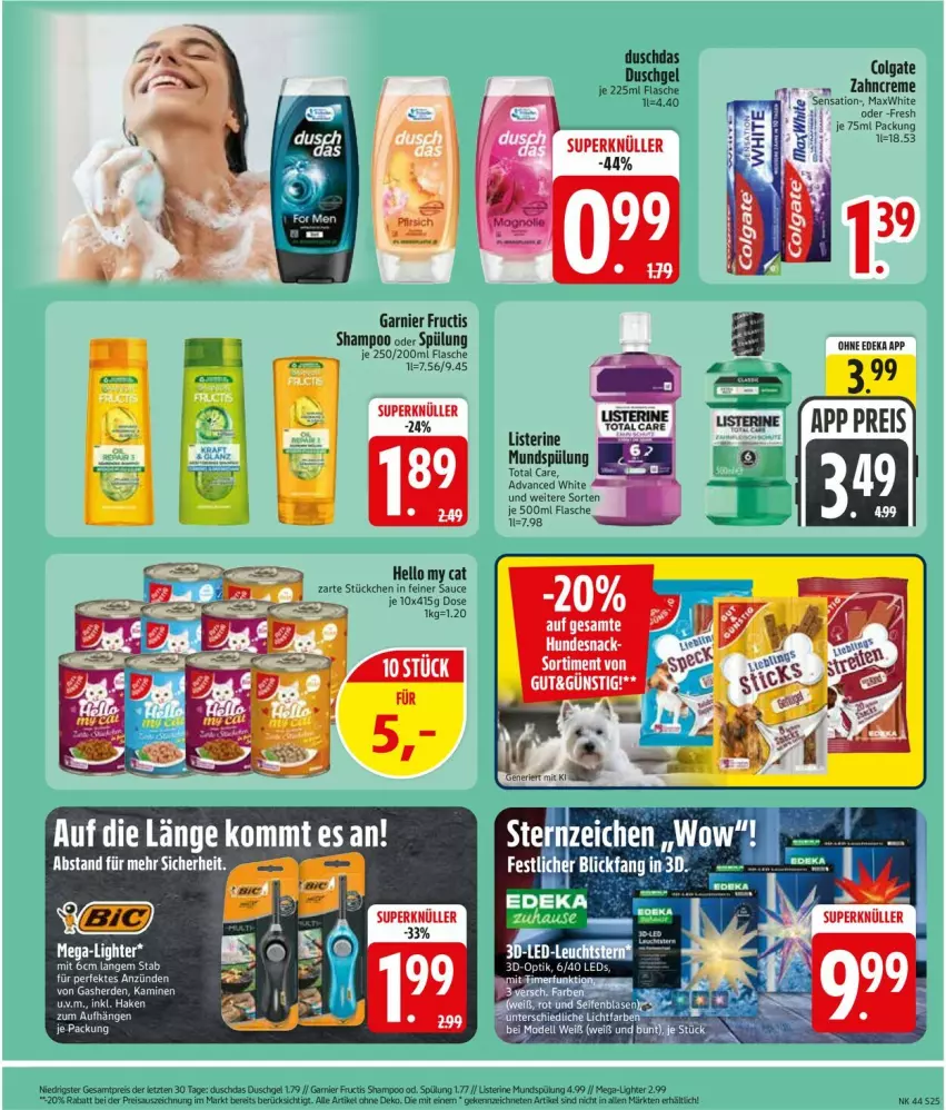 Aktueller Prospekt Edeka - Prospekte - von 26.10 bis 31.10.2026 - strona 27 - produkty: colgate, creme, deka, duschdas, duschgel, eis, erde, flasche, fructis, garnier, Kamin, LG, listerine, mundspülung, reis, sauce, shampoo, spülung, tee, Ti, total care, zahncreme, ZTE