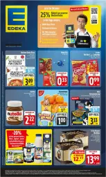 Gazetka promocyjna Edeka - Prospekte - Gazetka - ważna od 31.10 do 31.10.2026 - strona 1 - produkty: angebot, bier, butter, chips, crunchips, decke, deka, eis, felix, franziskaner, joghur, joghurt, katzennahrung, knorr, knorr fix, lebensmittel, LG, lorenz, mac, milch, nutella, pizza, quark, reis, rel, rind, Ti, ZTE