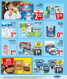 Gazetka promocyjna Edeka - Prospekte - Gazetka - ważna od 31.10 do 31.10.2026 - strona 6 - produkty: actimel, actimel drink, angebot, aufstrich, bärenmarke, Becher, beutel, brot, brotaufstrich, danone, danone actimel drink, deka, deli reform, drink, eis, feta, gin, kaffee, kartoffel, Käse, LG, margarine, milch, nudel, nudelsalat, reis, salat, sim, Ti