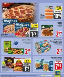 Gazetka promocyjna Edeka - Prospekte - Gazetka - ważna od 31.10 do 31.10.2026 - strona 9 - produkty: beutel, brezel, chips, deka, eier, eis, filet, filets, garnelen, gin, iglo, lachs, lachsfilet, lachsfilets, lamm, mac, Ofen, original wagner, pizza, prawns, reis, salz, Semmel, snack, steinofen, steinofen pizza, Ti, Vegeta, wagner, Weste