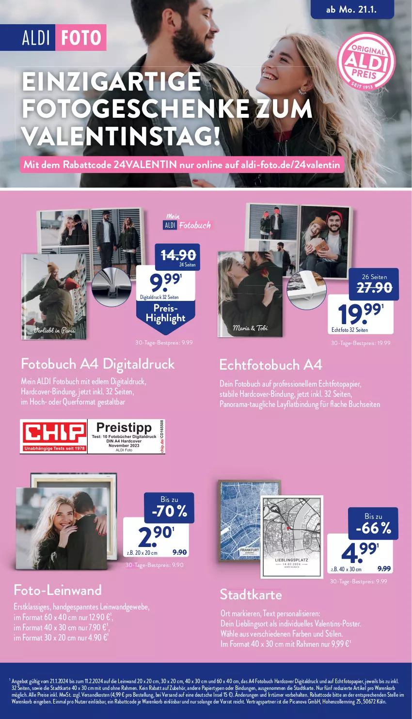 Aktueller Prospekt AldiSud - IN ZWEI WOCHEN - von 05.02 bis 10.02.2024 - strona 8 - produkty: aldi, angebot, bestpreis, buch, eis, elle, Fotobuch, korb, ndk, papier, Persona, rama, reis, ring, Ti