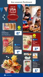 Gazetka promocyjna AldiSud - IN ZWEI WOCHEN - Gazetka - ważna od 10.02 do 10.02.2024 - strona 23 - produkty: ball, brötchen, burger, eis, fleisch, hamburger, küche, Küchen, pommes, Pommes Frites, reis, rind, schnitten, soja, Ti