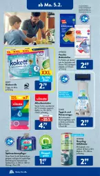 Gazetka promocyjna AldiSud - IN ZWEI WOCHEN - Gazetka - ważna od 10.02 do 10.02.2024 - strona 5 - produkty: Abba, auer, Bau, bio, biozidprodukte, Bodentücher, bürste, bürsten, Clin, decke, eis, erde, flasche, küche, Küchen, küchenrolle, laminat, Maschinenpfleger, mikrofaser, Mikrofasertücher, Optiwisch, Rauch, reiniger, reis, rwe, spülmaschinen, teppich, Ti, tücher