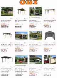 Gazetka promocyjna Obi - Prospekte - Gazetka - ważna od 06.09 do 06.09.2022 - strona 6 - produkty: bree, Carport, Holz, HP, latte, natur, weka