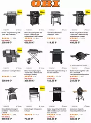 Gazetka promocyjna Obi - Prospekte - Gazetka - ważna od 06.09 do 06.09.2022 - strona 7 - produkty: decke, Deckel, enders, gasgrill, grill, Holz, holzkohle, holzkohlegrill, Kohlegrill, thermometer, Ti, tisch, weber