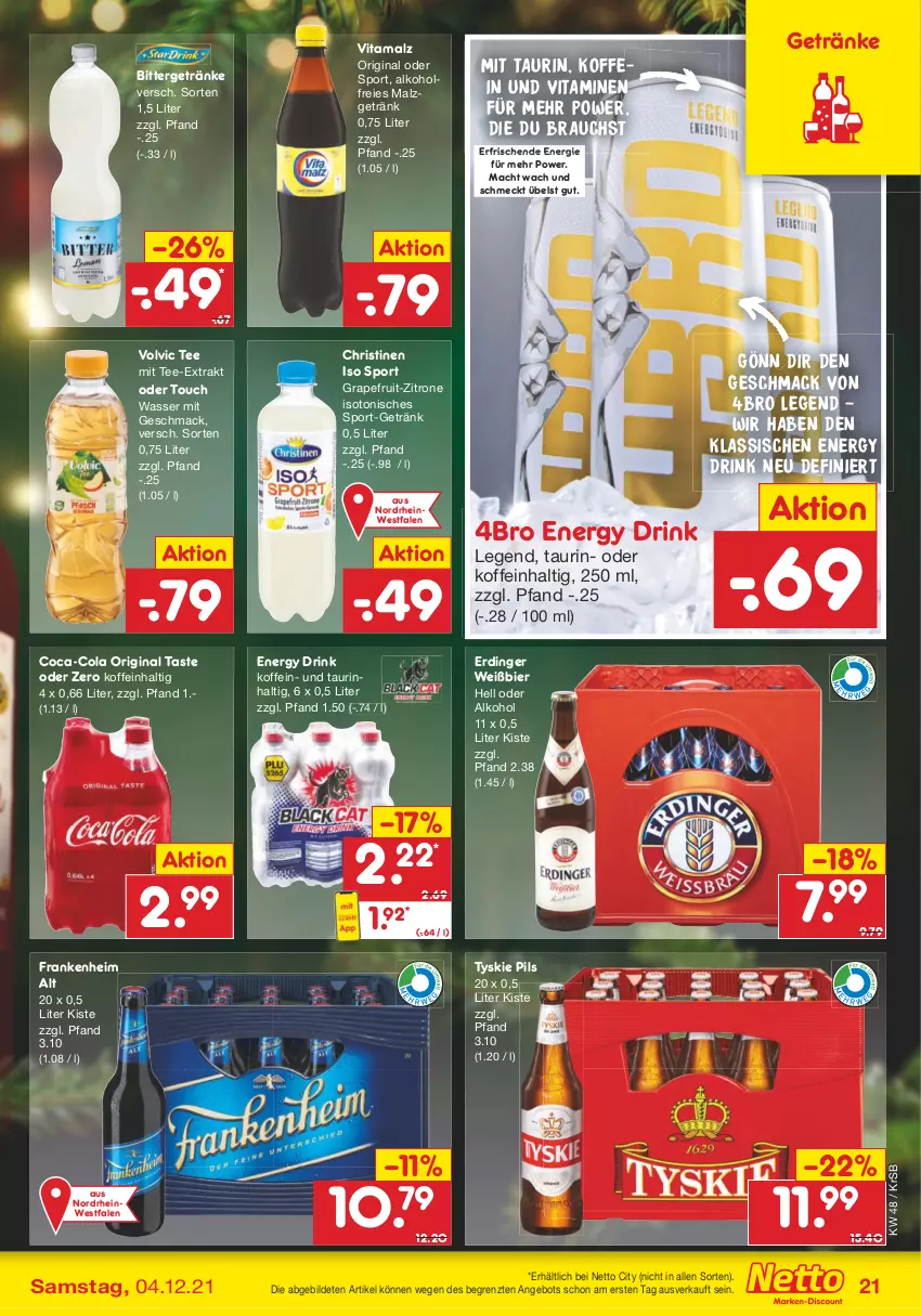 Aktueller Prospekt Netto Marken-Discount - Filial Angebote - von 29.11 bis 04.12.2021 - strona 23