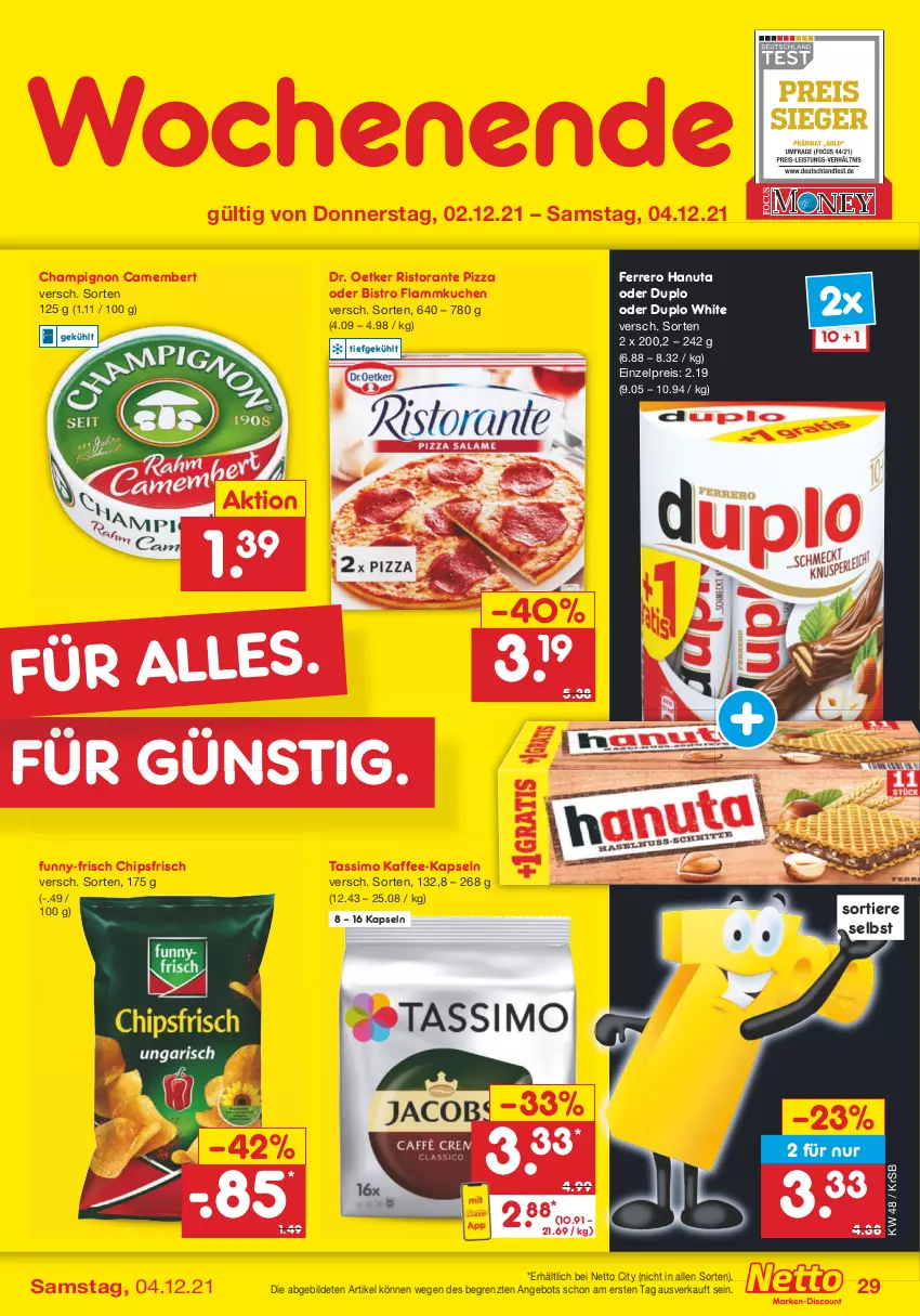 Aktueller Prospekt Netto Marken-Discount - Filial Angebote - von 29.11 bis 04.12.2021 - strona 31