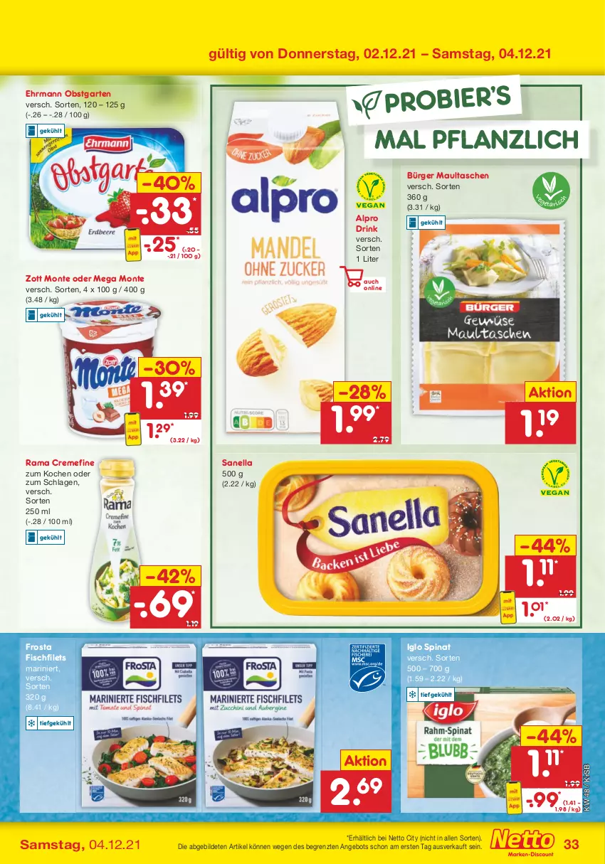 Aktueller Prospekt Netto Marken-Discount - Filial Angebote - von 29.11 bis 04.12.2021 - strona 35