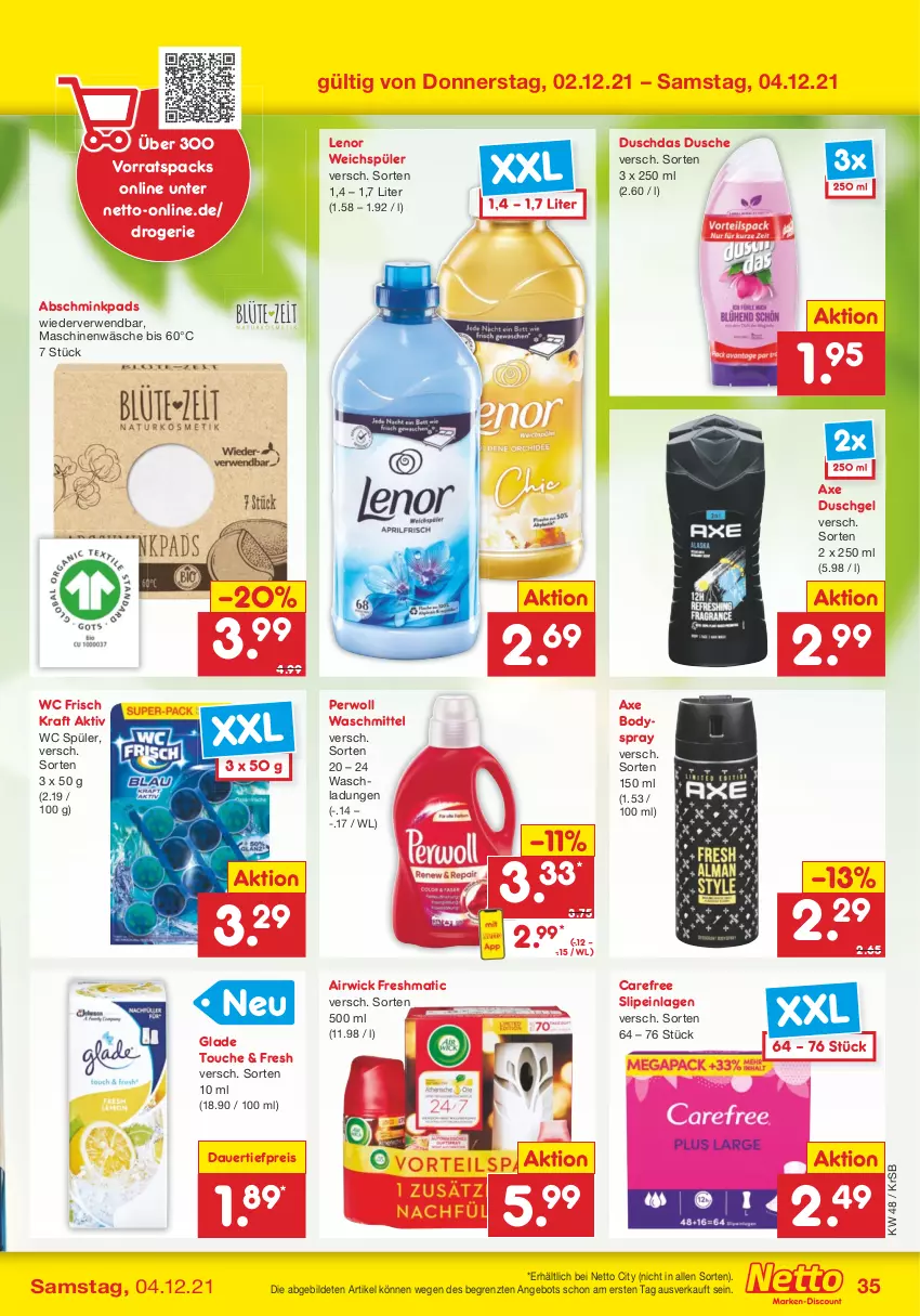 Aktueller Prospekt Netto Marken-Discount - Filial Angebote - von 29.11 bis 04.12.2021 - strona 37