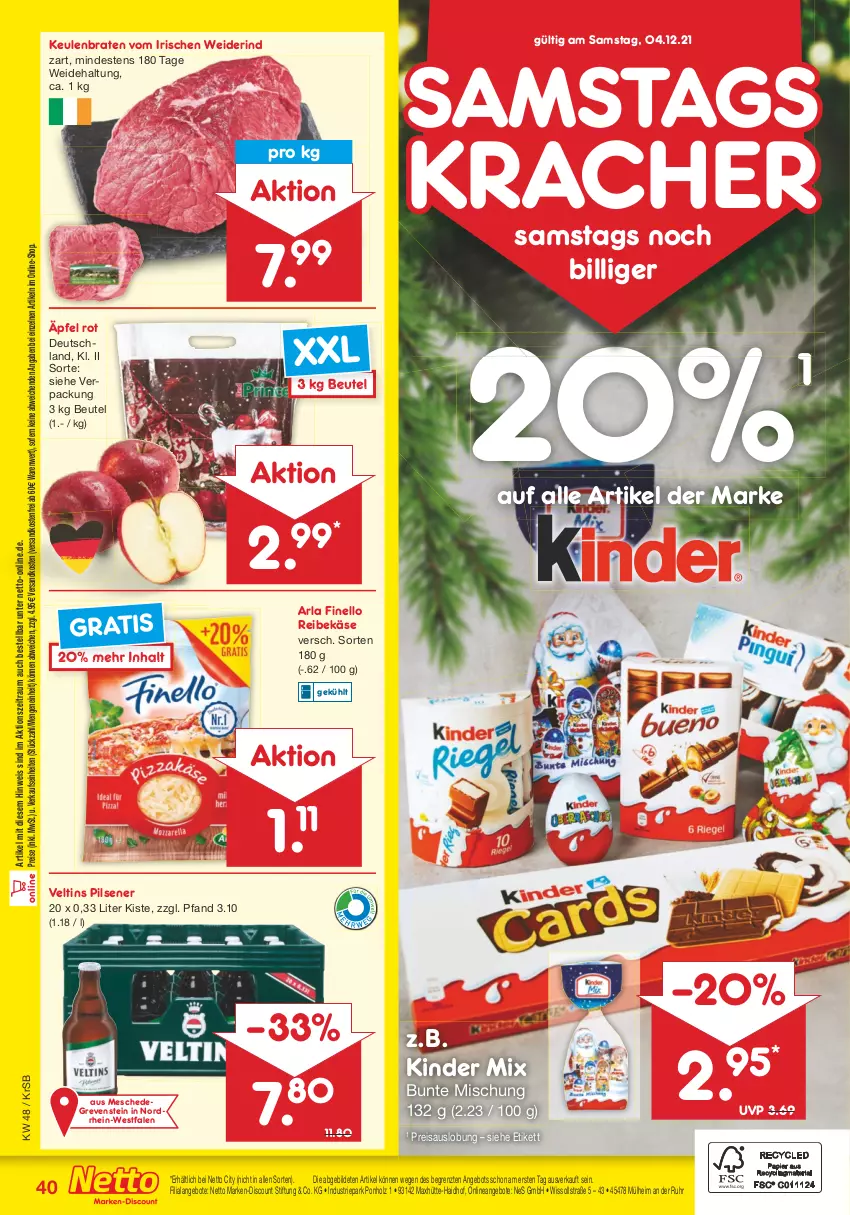 Aktueller Prospekt Netto Marken-Discount - Filial Angebote - von 29.11 bis 04.12.2021 - strona 42