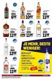 Gazetka promocyjna Metro - GastroJournal - Gazetka - ważna od 27.07 do 27.07.2022 - strona 19 - produkty: amaro, aperitivo rosato, aqua, aquavit, auto, ball, Blüte, bourbon, bourbon whiskey, braun, Cap, captain morgan, caramel, dry gin, eis, Fernet, fernet branca, flasche, getränk, getränke, gin, Gorbatschow, gordon, grappa, holunder, holunderblüte, jim beam, johnnie walker, kräuter, kuemmerling, leine, LG, likör, london dry, london dry gin, merl, Molinari, ouzo, Palette, pfeffer, pfefferminzlikör, rama, ramazzott, ramazzotti, reis, rosato, rum, sambuca, scotch, scotch whisky, Sierra, sierra tequila, sirup, spirituosen, tequila, Ti, tisch, top-hit, whiskey, whisky, wodka, zott