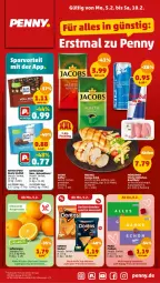 Gazetka promocyjna Penny - Prospekte - Gazetka - ważna od 10.02 do 10.02.2024 - strona 1 - produkty: Doritos, eis, ente, fleisch, jacobs, kaffee, kakao, milka, nacho, Nachos, nuss, obst, Obst und Gemüse, regal, reis, ritter, ritter sport, Sport, Ti, und gemüse