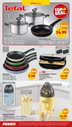 Gazetka promocyjna Penny - Prospekte - Gazetka - ważna od 10.02 do 10.02.2024 - strona 20 - produkty: Becher, edelstahl, eis, Kochtopf, latte, LG, mais, nero, pfanne, popcorn, reis, sandwich, stielkasserolle, Ti, topf, ZTE