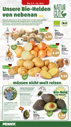 Gazetka promocyjna Penny - Prospekte - Gazetka - ważna od 10.02 do 10.02.2024 - strona 4 - produkty: avocado, avocados, Bau, bio, braun, champignon, champignons, eis, erde, früchte, früchten, mac, natur, reifen, reis, Schal, Schale, Sport, Ti, ZTE, zwiebel, zwiebeln