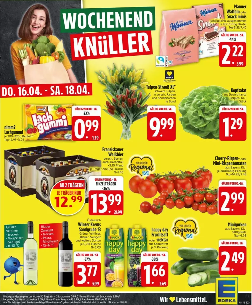 Aktueller Prospekt Edeka - Prospekte - von 13.04 bis 18.04.2026 - strona 25 - produkty: auer, deka, gurke, lebensmittel, tee, Ti, Zelt, Zweigelt