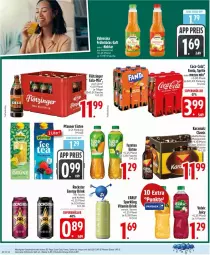 Gazetka promocyjna Edeka - Prospekte - Gazetka - ważna od 18.04 do 18.04.2026 - strona 10 - produkty: alkohol, coca-cola, cola, deka, drink, eis, eistee, energy drink, fanta, flasche, karamalz, malz, Mezzo Mix, Nektar, pfanne, Pfanner, rama, reis, Rockstar, saft, sprite, tee, valensina, vita, Vitamin D, ZTE