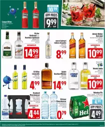 Gazetka promocyjna Edeka - Prospekte - Gazetka - ważna od 18.04 do 18.04.2026 - strona 11 - produkty: Absolut Vodka, Alwa, auer, blended scotch, blended scotch whisky, bourbon, bourbon whiskey, deka, eis, flasche, haselnuss, heineken, johnnie walker, krumbach, limo, mineralwasser, Mineralwasser Classic, Mineralwasser Still, natur, nuss, ouzo, pils, pircher, reis, rel, rum, scotch, scotch whisky, Ti, vodka, vöslauer, wasser, whiskey, whisky