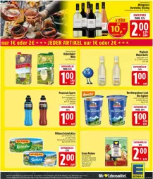 Gazetka promocyjna Edeka - Prospekte - Gazetka - ważna od 18.04 do 18.04.2026 - strona 21 - produkty: Becher, beutel, dornfelder, Elektro, flasche, getränk, gin, grana, grana padano, Käse, lebensmittel, maybach, milka, milkana, nuss, padano, Rana, riesling, Schmelzkäse, schorle, Sport, wein, weinschorle
