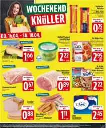 Gazetka promocyjna Edeka - Prospekte - Gazetka - ważna od 18.04 do 18.04.2026 - strona 26 - produkty: Becher, bernbacher, beutel, braten, bratwurst, curry, Dr. Oetker, eier, eiernudeln, feinkost, hartkäse, hartweizen, Heu, heumilch, kartoffel, Käse, knacker, leberkäs, milch, müsli, nudel, nudeln, pasta, Paula, pizza, pute, ristorante, rollbraten, salat, salz, schwein, schweine, Tasche, taschen, taschentücher, Tegernseer, Ti, tisch, tücher, vita, vitalis, vitalis müsli, wein, weine, wurst
