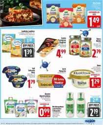 Gazetka promocyjna Edeka - Prospekte - Gazetka - ważna od 18.04 do 18.04.2026 - strona 6 - produkty: almette, alpenfrischkäse, arla, becel, Becher, eis, finello, flasche, frischkäse, Käse, landkäse, landliebe, margarine, Mett, ndk, parmigiano, patros, rama, reggiano, reis, rel, schlagrahm, Ti, würfel, zott, ZTE