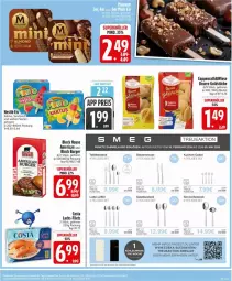 Gazetka promocyjna Edeka - Prospekte - Gazetka - ważna od 18.04 do 18.04.2026 - strona 9 - produkty: besteck, beutel, burger, coppenrath, deka, eis, filet, filets, gabel, Goldstücke, kuchen, kühlschrank, lachs, latte, Löffel, messer, salat, sandwich, Schrank, steak, Ti