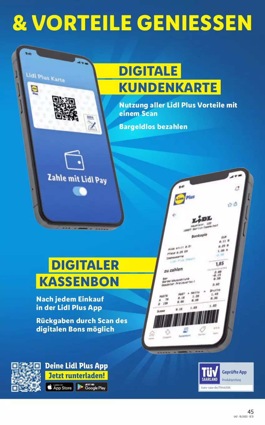 Aktueller Prospekt Lidl - Aktionsprospekt - von 07.03 bis 12.03.2022 - strona 45