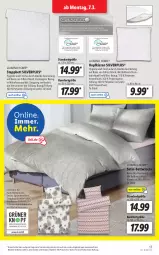 Gazetka promocyjna Lidl - Aktionsprospekt - Gazetka - ważna od 12.03 do 12.03.2022 - strona 17 - produkty: angebot, Bau, baumwolle, bett, bettwäsche, bio, bio-baumwolle, dell, eis, elle, kissen, kopfkissen, matratze, matratzen, Matratzentopper, mikrofaser, Mode, reis, satin-bettwäsche, spannbettlaken, steppbett, Ti, topper, und matratze, wolle, ZTE