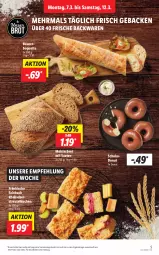 Gazetka promocyjna Lidl - Aktionsprospekt - Gazetka - ważna od 12.03 do 12.03.2022 - strona 5 - produkty: angebot, auer, backwaren, baguette, Bau, Bauer, brot, Donut, eis, frische backwaren, geback, kuchen, Meister, reis, rhabarber, schoko, Streuselkuchen, Ti, ZTE