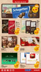 Gazetka promocyjna Penny - Prospekte - Gazetka - ważna od 14.10 do 14.10.2023 - strona 9 - produkty: after eight, dell, Kugel, lindt, merci, milch, Rondell, schogetten, schoko, schokolade, Ti