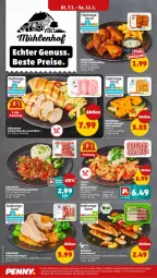 Gazetka promocyjna Penny - Prospekte - Gazetka - ważna od 11.01 do 11.01.2025 - strona 10 - produkty: braten, brustfilet, eis, filet, filets, fleisch, Frische Hähnchen, grill, hackfleisch, hähnchen-brustfilet, LG, natur, nuss, reis, schwein, schweine, Ti, wein, weine, ZTE