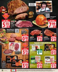 Gazetka promocyjna Edeka - Angebote der Woche - Gazetka - ważna od 02.09 do 02.09.2023 - strona 4 - produkty: angebot, auer, axe, backofen, Bau, Bauer, bauerngut, beef, berliner, bio, braten, brustfilet, burger, deka, eis, elle, filet, fleisch, Geflügel, gewürz, gin, grill, hähnchenbrust, hähnchenbrustfilet, Hähnchenfleisch, hamburger, Haxe, kotelett, lack, lebensmittel, LG, marinade, natur, nuss, Ofen, pfanne, pute, reis, rezept, rezepte, rind, rindfleisch, Rückensteak, rückensteaks, schwein, schweine, schweinerücken, spareribs, steak, steaks, Ti, top-preis, wein, weine, ZTE