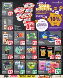 Gazetka promocyjna Edeka - Angebote der Woche - Gazetka - ważna od 02.09 do 02.09.2023 - strona 9 - produkty: alpro, aqua, arla, auer, aus dem kühlregal, Becher, beutel, bio, braten, butter, camembert, creme, culinesse, deka, discount, drink, eis, erde, filet, finello, fisch, flasche, frischfisch, gewürz, gewürzquark, gin, Gläser, grill, gurke, gurken, gurkensalat, hartkäse, joghur, joghurt, Käse, kokos, kokosnuss, küche, Küchen, kühlregal, lachs, lachsfilet, mandel, meggle, milram, nuss, Ofen, parmigiano, parmigiano reggiano, pasta, pfanne, pfannen, pfannenkäse, pflanze, pflanzen, pflanzencreme, pizza, porridge, quark, rama, Rama Culinesse, regal, reggiano, reis, rwe, sahne, Sahnejoghurt, salat, Sauerrahm, Spezi, Streichzart, tee, Ti, top-preis, und pfanne, weihenstephan, zott, ZTE