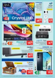 Gazetka promocyjna Marktkauf - Prospekt - Gazetka - ważna od 31.10 do 31.10.2026 - strona 38 - produkty: Bau, eis, frontkamera, Germ, HDMI, Holz, kamera, Kugel, latte, lautsprecher, Leuchte, medion, Radio, reis, Schal, Spiele, steckdose, Subwoofer, Ti, timer, tisch, uhd, UHD-TV, uhr, usb, weck