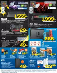 Gazetka promocyjna Euronics - Prospekte - Gazetka - ważna od 02.02 do 02.02.2022 - strona 10 - produkty: auto, beleuchtung, elle, ente, gaming-headset, geforce, Headset, Intel, Jacke, Kette, lenovo, Leuchte, notebook, nvidia, rtx, ryzen, sandisk, Tasche, Tastatur, Ti, tisch, usb, Yo