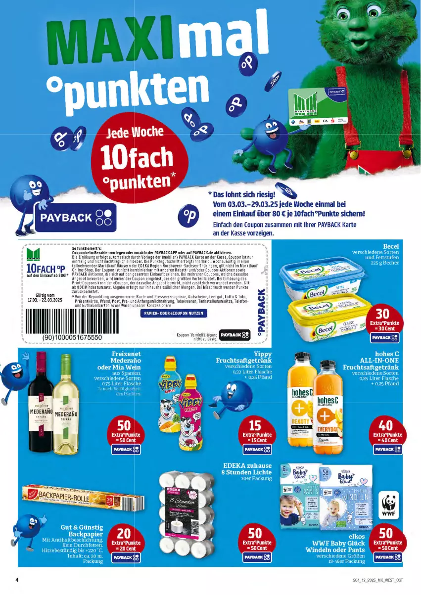 Aktueller Prospekt Marktkauf - Prospekt - von 16.03 bis 22.03.2025 - strona 4 - produkty: angebot, auto, buch, coupon, coupons, deka, elle, erde, guthabenkarte, gutschein, gutscheine, LG, milch, payback, Rauch, ring, rwe, sac, telefon, Ti, tisch, Yo