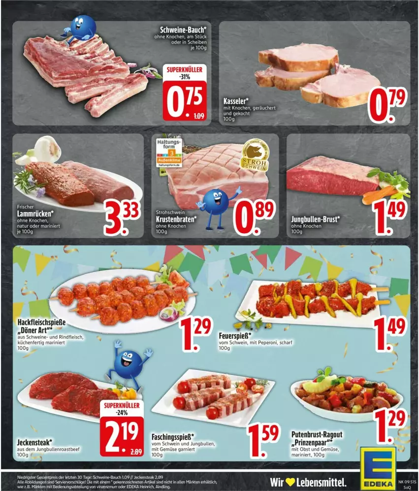 Aktueller Prospekt Edeka - Prospekte - von 24.02 bis 01.03.2025 - strona 15 - produkty: Abtei, Bau, beef, deka, Dior, eis, garnier, jungbullen, kasseler, küche, Küchen, lamm, Lammrücken, mit gemüse, obst, Obst und Gemüse, peperoni, Peroni, pute, putenbrust, Ragout, reis, roastbeef, schwein, schweine, schweine-bauch, steak, tee, Ti, und gemüse, wein, weine, ZTE