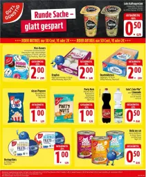 Gazetka promocyjna Edeka - Prospekte - Gazetka - ważna od 01.03 do 01.03.2025 - strona 18 - produkty: beutel, cola, Donut, donuts, erdnüsse, filet, filets, frucht, hering, Herings, heringsfilets, karamell, latte, limo, limonade, popcorn, quark, ring, sac, sauce