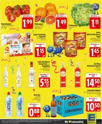 Gazetka promocyjna Edeka - Prospekte - Gazetka - ważna od 01.03 do 01.03.2025 - strona 27 - produkty: aperitif, Bagel, beutel, bio, brezel, flasche, gin, Kinder, kinder schokolade, lorenz, oder yogurette, saltletts, schoko, schokolade, Ti, tomate, tomaten, Yo, yogurette
