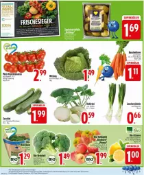 Gazetka promocyjna Edeka - Prospekte - Gazetka - ważna od 01.03 do 01.03.2025 - strona 4 - produkty: ackergold, bio, bio-zitronen, brokkoli, Bundmöhren, deka, ente, frucht, kohlrabi, Lauchzwiebel, lauchzwiebeln, magazin, mini-rispentomaten, möhren, rispentomaten, tomate, tomaten, zitrone, zitronen, zucchini, zwiebel, zwiebeln