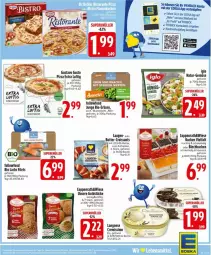 Gazetka promocyjna Edeka - Prospekte - Gazetka - ważna od 01.03 do 01.03.2025 - strona 9 - produkty: Becher, beutel, bio, blume, blumen, blumenkohl, butter, coppenrath, cremissimo, Croissant, croissants, deka, eis, erbsen, filet, filets, frucht, Goldstücke, iglo, kuchen, lachs, langnese, payback, pizza, reis, schoko, sim, Ti