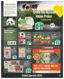 Gazetka promocyjna Edeka - Angebote der Woche - Gazetka - ważna od 10.06 do 10.06.2023 - strona 11 - produkty: auer, aufstrich, bacon, Bau, Becher, Berger, bio, brot, brotaufstrich, deka, dip, edeka bio, eis, fleisch, gardena, gewürz, gin, Hähnchenfleisch, Hefte, HP, Kraut, kräuter, lebensmittel, leine, LG, milch, natur, nürnberger, obst, Obst und Gemüse, pflanze, pflanzen, quark, regal, reis, saft, Sauerkraut, Ti, tisch, und gemüse, Yo, ZTE