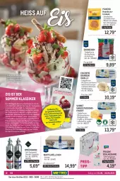 Gazetka promocyjna Metro - Lieferservice aktuell - Gazetka - ważna od 30.06 do 30.06.2022 - strona 10 - produkty: balsam, balsamico, basilikum, Becher, beere, beeren, beutel, bourbon, bourbon vanille, bourbonvanille, creme, decke, eis, eisbecher, eiscreme, elle, erdbeere, erdbeeren, flasche, frucht, haselnuss, küche, Küchen, Kugel, LG, mac, mango, mangos, Metro, Mode, nuss, passionsfrucht, reis, Ria, sahne, schlagsahne, schoko, Sorbet, teller, Ti, uhr, vanille, Waffelröllchen, zitrone, zitronen, zucker