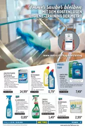 Gazetka promocyjna Metro - Lieferservice aktuell - Gazetka - ważna od 30.06 do 30.06.2022 - strona 17 - produkty: allzweckreiniger, auto, eis, flasche, Frosch, Glasreiniger, kraft, latte, lieferservice, Meister, meister proper, Metro, mikrofaser, reifen, reiniger, reis, Ria, rwe, spiritus, sprühflasche, Ti, tuc, weck