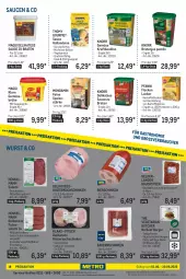 Gazetka promocyjna Metro - Lieferservice aktuell - Gazetka - ważna od 30.06 do 30.06.2022 - strona 18 - produkty: auer, Bau, Bauer, Bauernschinken, beef, bier, bierschinken, braten, Brühe, burger, butter, delikatess sauce, eis, Gemüsebrühe, henkel, hinterkochschinken, hollandaise, kartoffel, Kartoffelpüree, knorr, kochschinken, kraft, maggi, mondamin, pfanni, püree, pute, Putensalami, reis, Ria, salami, sauce, sauce hollandaise, saucen, schinken, schnitten, soja, Speck, suppe, suppen, The Vegetarian Butcher, thomy, Ti, uhr, Vegeta, wurst