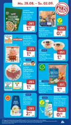 Gazetka promocyjna AldiSud - NÄCHSTE WOCHE - Gazetka - ważna od 02.09 do 02.09.2023 - strona 11 - produkty: antipasti, asti, brötchen, brut, cin, creme, eis, Elektro, emmentaler, erde, feta, flasche, früchte, Geflügel, grana, grana padano, HP, Kaiser, kakao, kartoffel, Kartoffeltaschen, Laufen, müsli, padano, pfeffer, Rana, reis, salami, sesam, Tasche, taschen, Ti