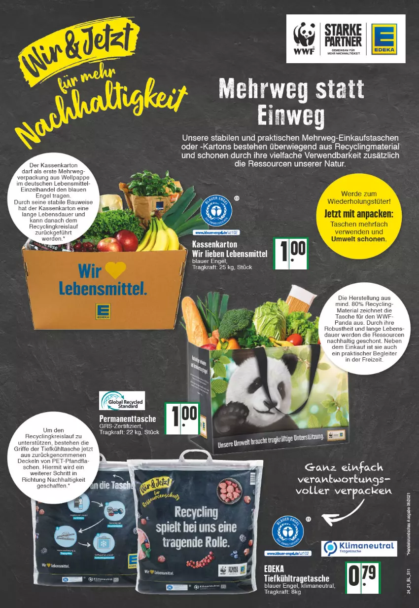 Aktueller Prospekt Edeka - Angebote der Woche - von 14.06 bis 19.06.2021 - strona 11