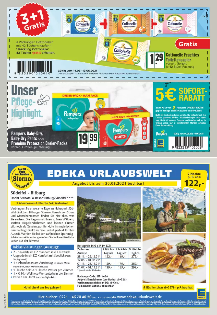 Aktueller Prospekt Edeka - Angebote der Woche - von 14.06 bis 19.06.2021 - strona 22