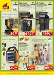 Gazetka promocyjna Netto Marken-Discount - Online-Angebote Juli - Gazetka - ważna od 31.07 do 31.07.2023 - strona 10 - produkty: angebot, Bau, beistelltisch, Bistrotisch, Bodenplatte, edelstahl, eis, ente, Feuerkorb, fleisch, fritteuse, garnitur, Garten, gasgrill, grill, grillfläche, Handy, HP, korb, latte, LG, ndk, Radio, reis, rwe, thermometer, Ti, Tiere, tisch, tischplatte, usb, Zelt, ZTE