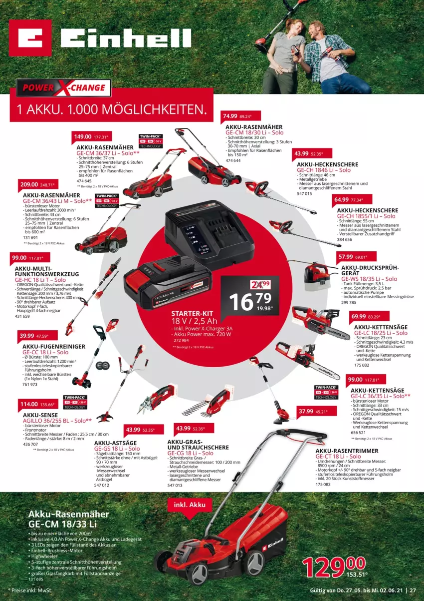 Aktueller Prospekt Selgros - Nonfood - von 27.05 bis 02.06.2021 - strona 27