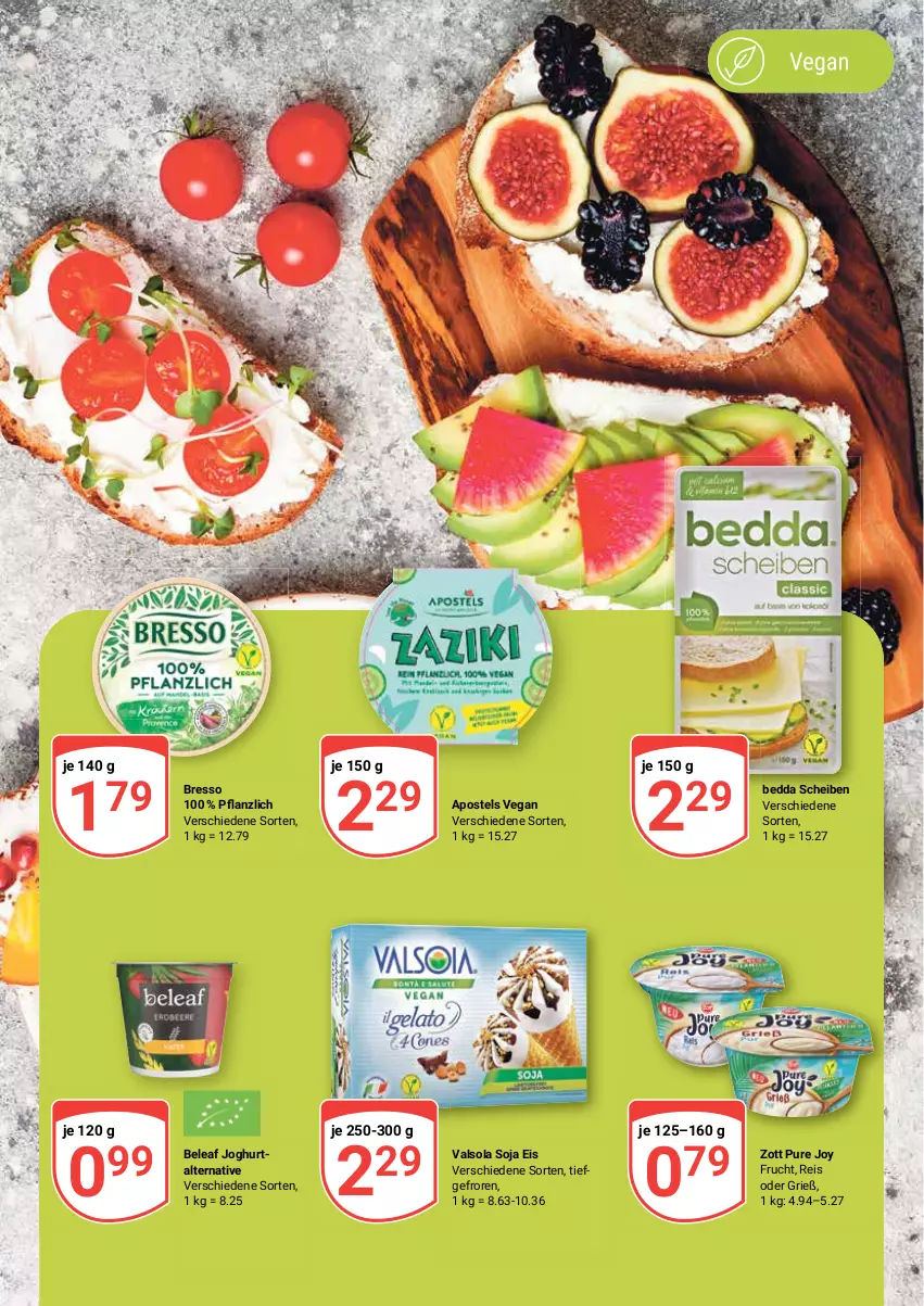 Aktueller Prospekt Globus - Prospekte - von 31.10 bis 05.11.2022 - strona 2 - produkty: apostels, bresso, eis, frucht, joghur, joghurt, reis, soja, Ti, zott